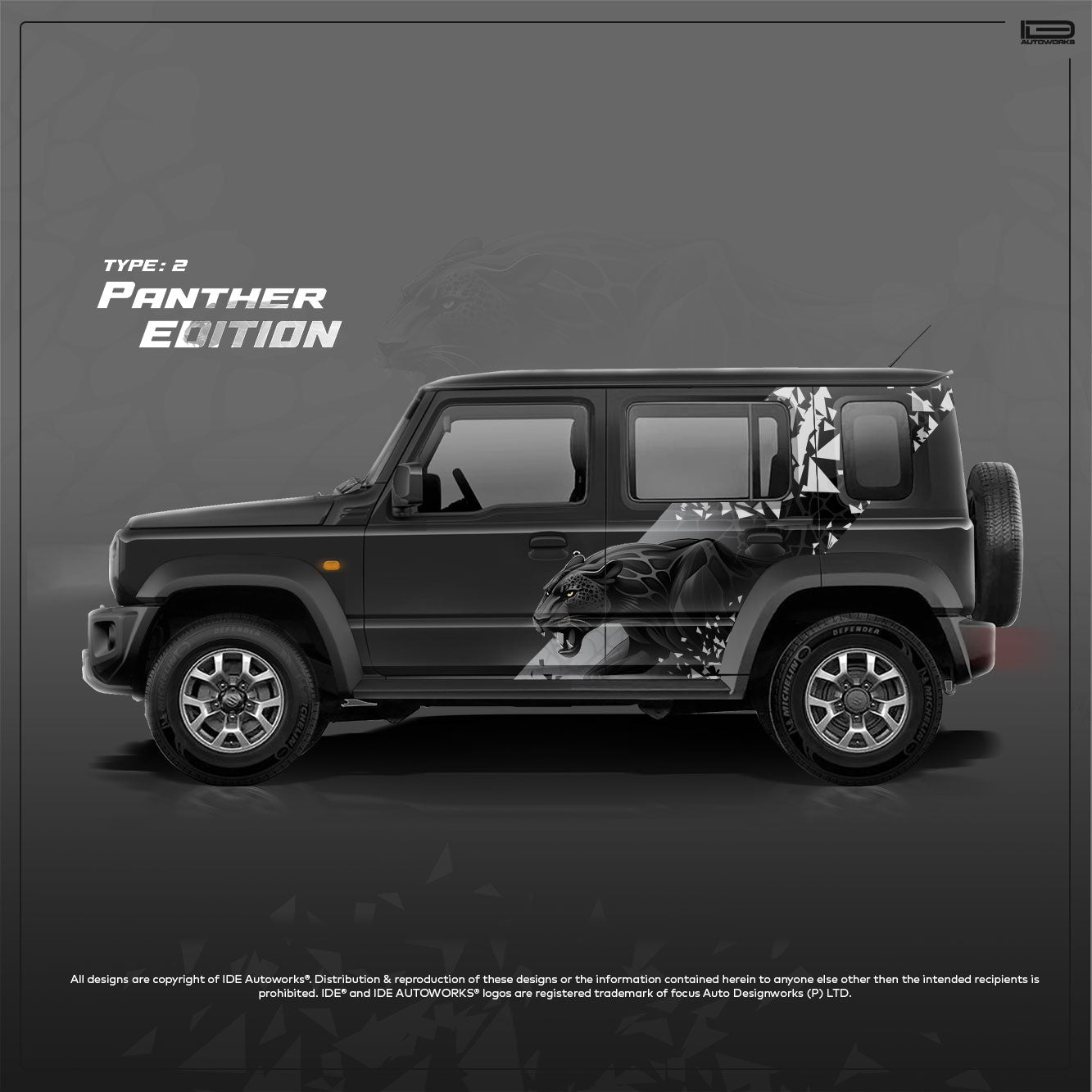 IDE Partial X Series – Panther Edition | Jimny