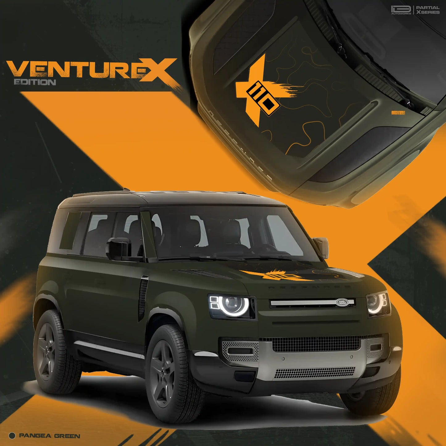 VentureX Edition Graphics for Land Rover Defender 110