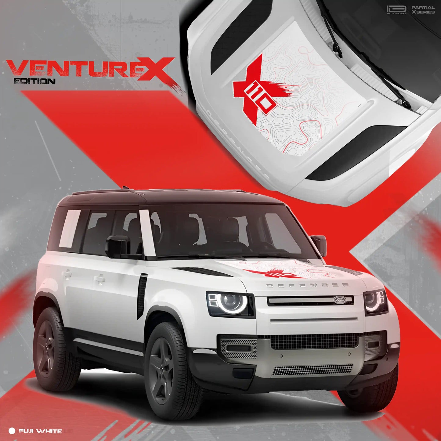 VentureX Edition Graphics for Land Rover Defender 110