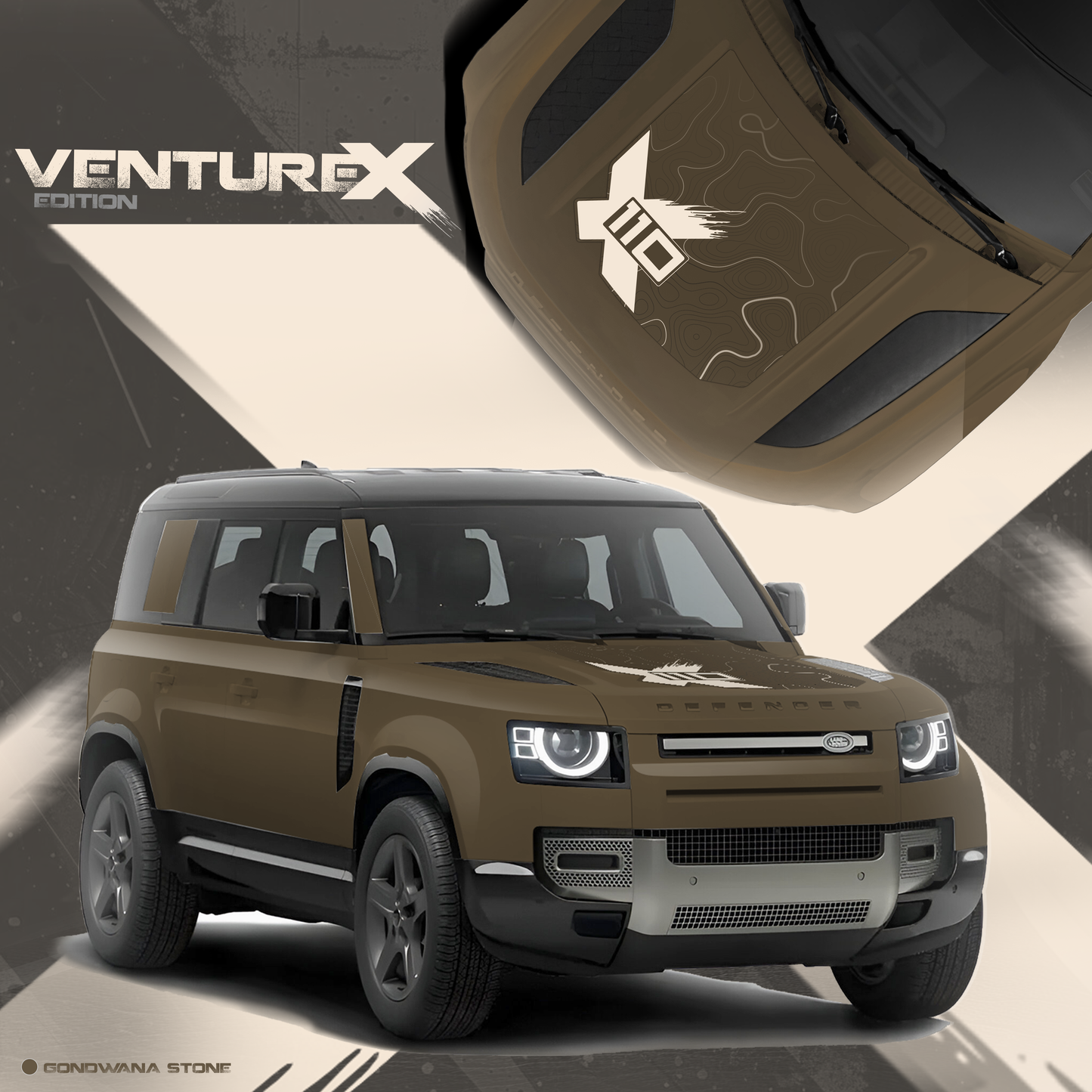VentureX Edition Graphics for Land Rover Defender 110