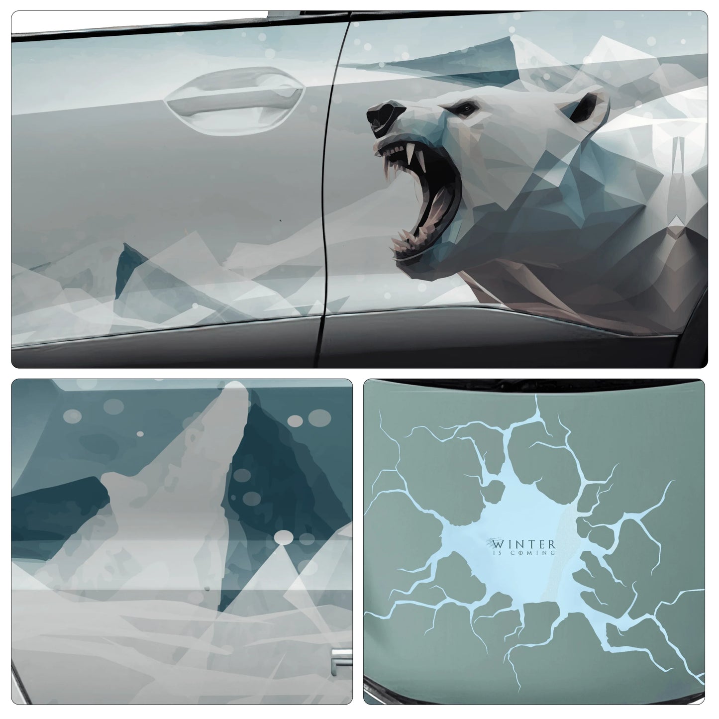 Polar Bear Edition Graphics for Tata punch