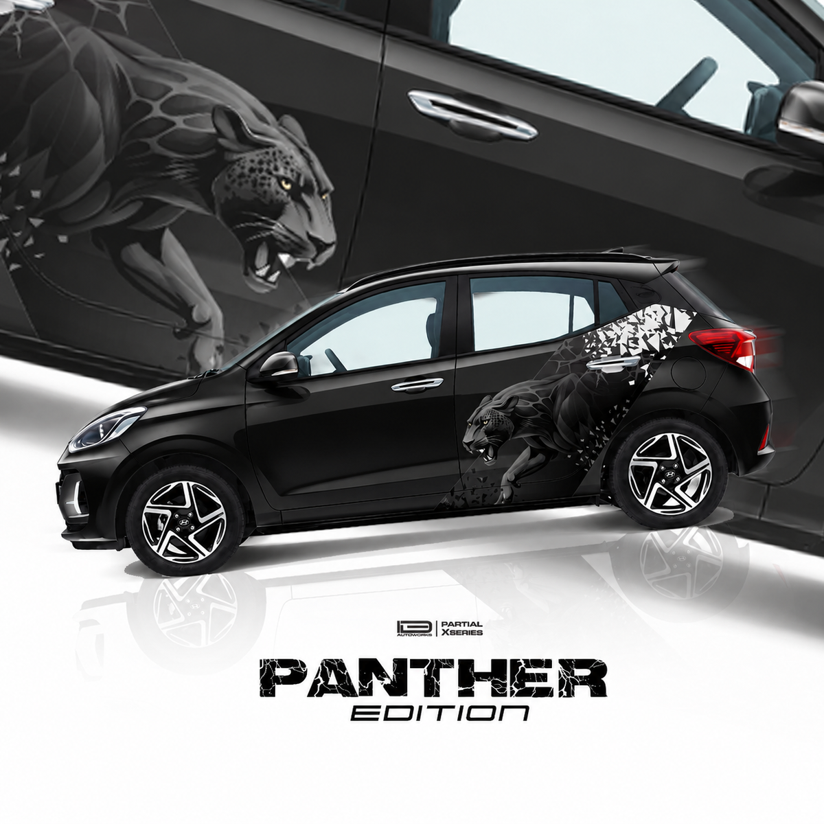 IDE Partial X Series – Panther Edition | Hyundai Grand i10