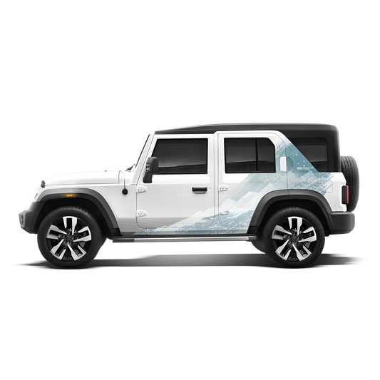 IDE Partial X Series  – Snowborn Edition | Mahindra Thar Roxx