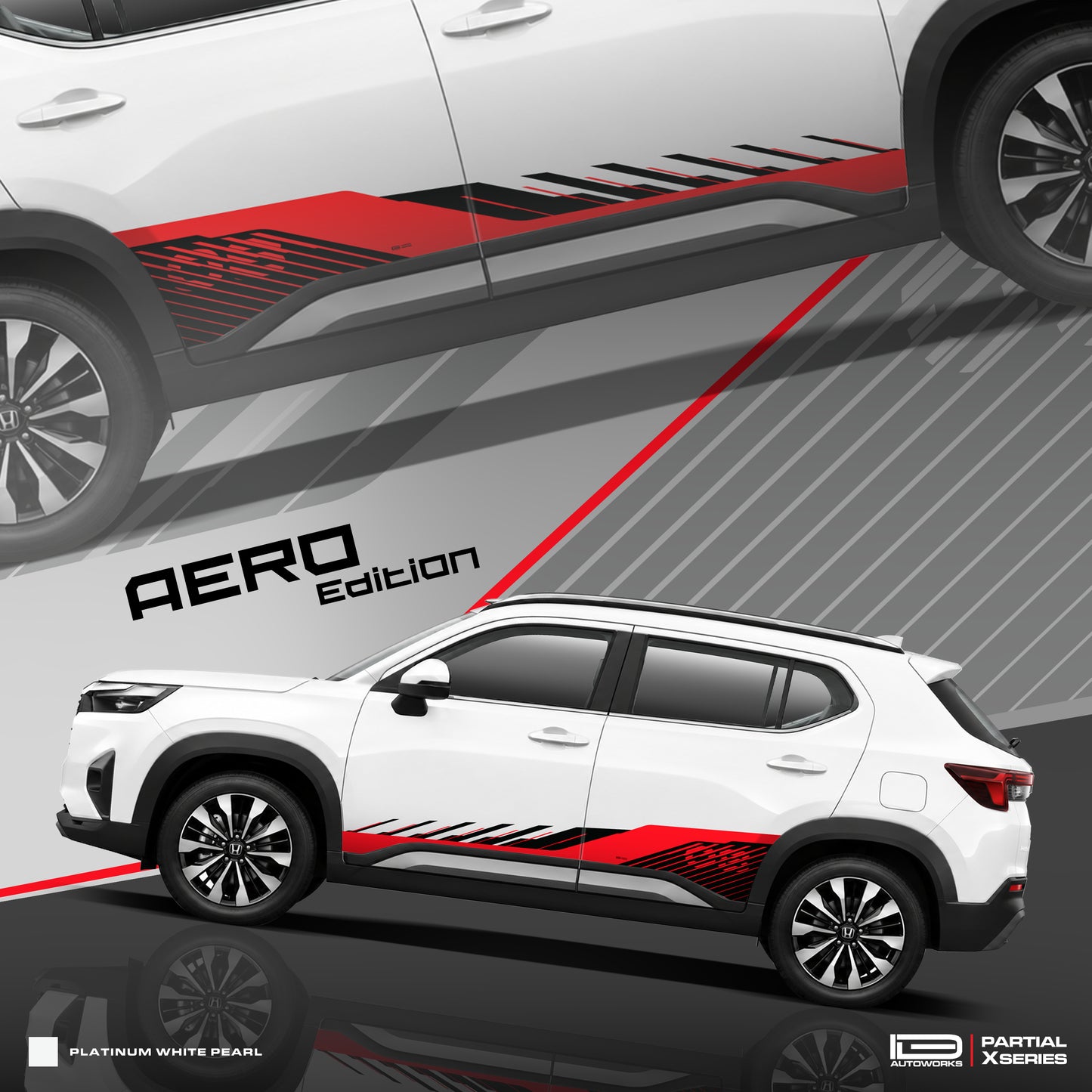Aero Edition Graphics for Honda Elevate IDE Graphic series