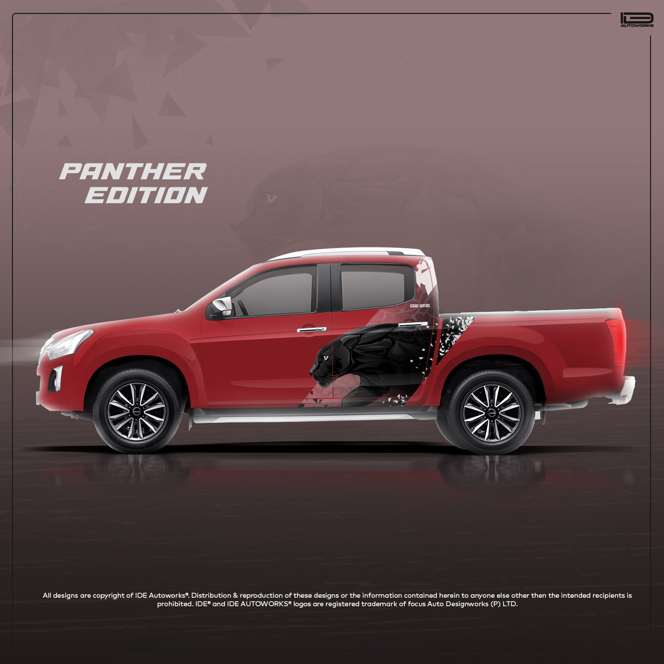 IDE Partial X Series – Red Panther Edition | V Cross