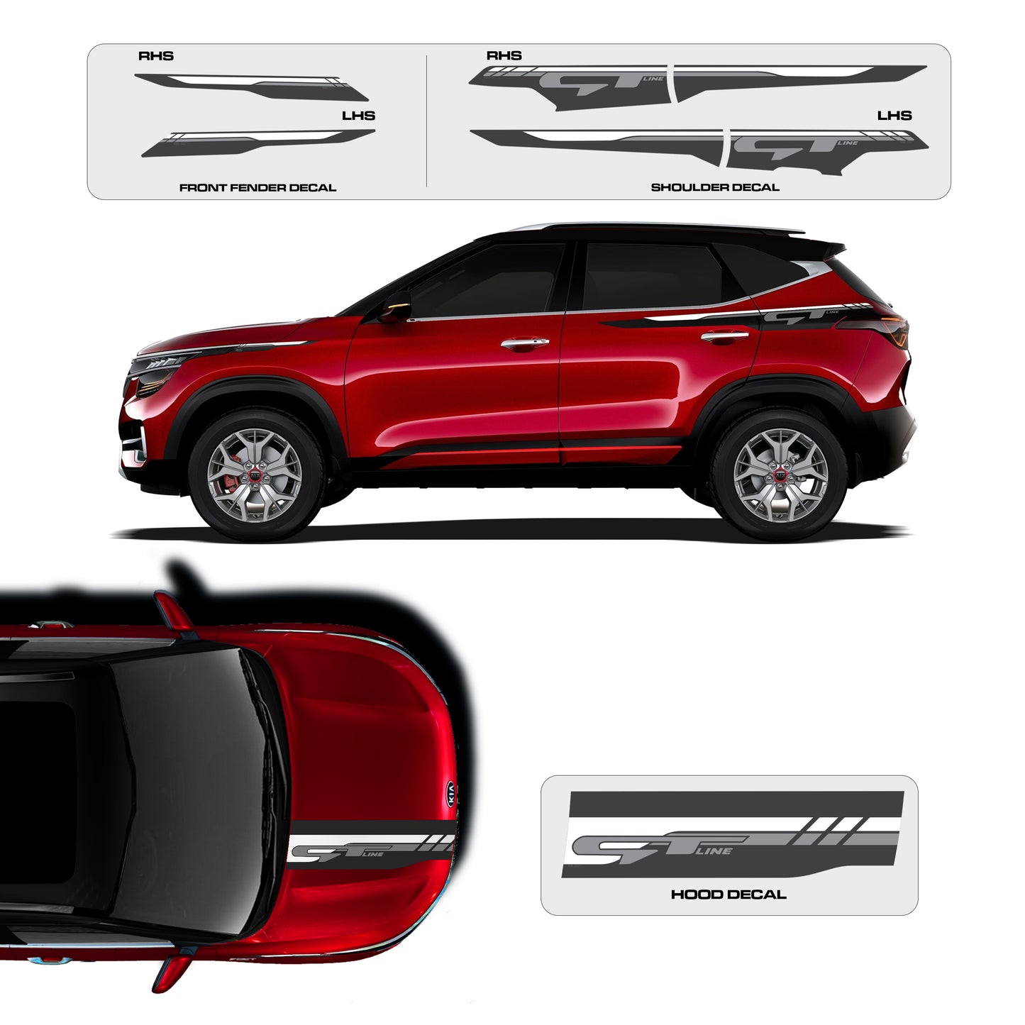 IDE GRAPHICS SERIES / GT Edition | KIA SELTOS