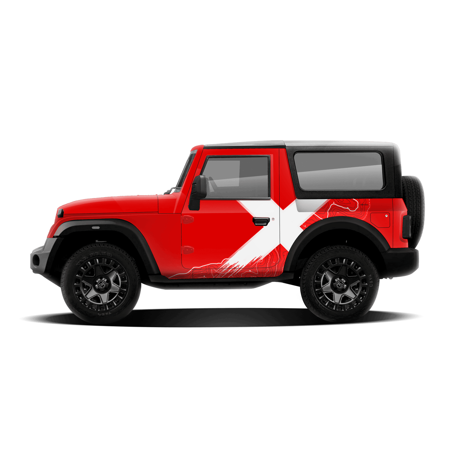VentureX Edition Graphics for Mahindra Thar