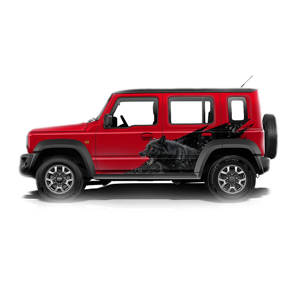 Wolf Edition Graphics for Maruti Suzuki Jimny IDE Partial X Series