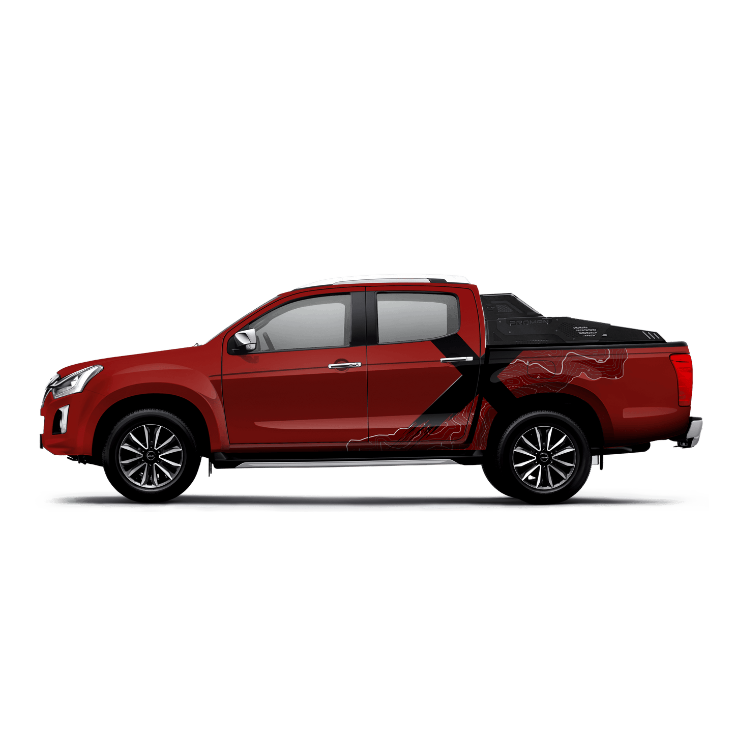 VentureX Edition Graphics for Isuzu V Cross IDE Graphics Series