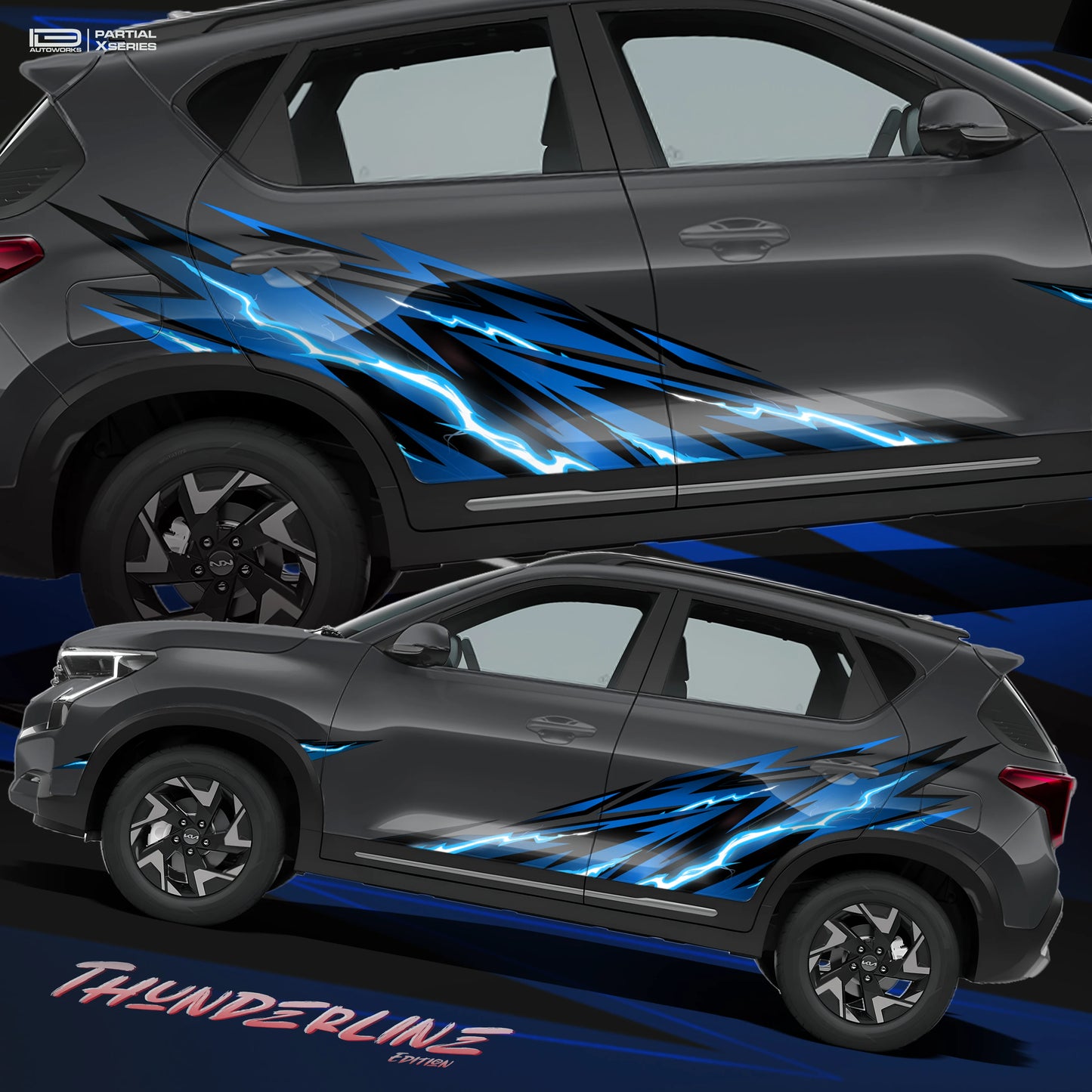 IDE Partial X Series – Thunderline Edition | Kia Sonet