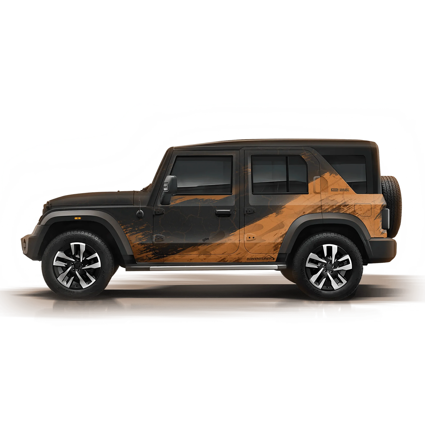 Sandstorm Edition for Mahindra Thar Roxx black