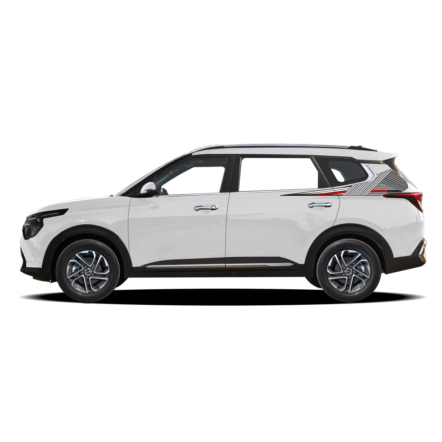 Urban Edition Car Graphics Kit for Kia Carens white