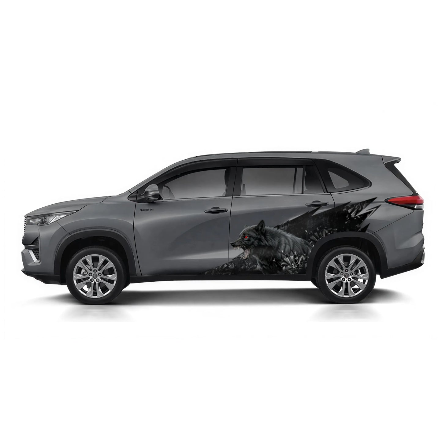 Wolf Edition Graphics for Toyota Innova Hycross IDE Partial X Series