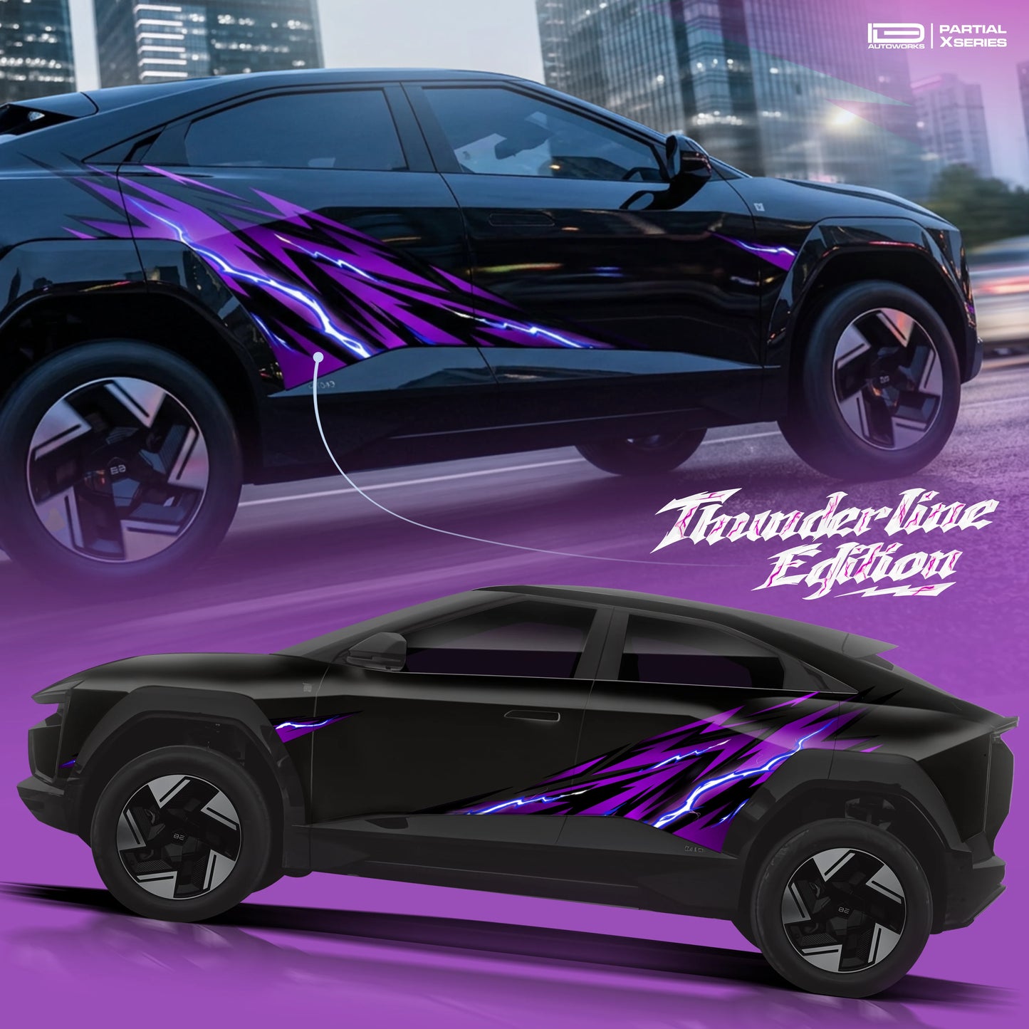 IDE Partial X Series – Thunderline Edition | Mahindra BE6