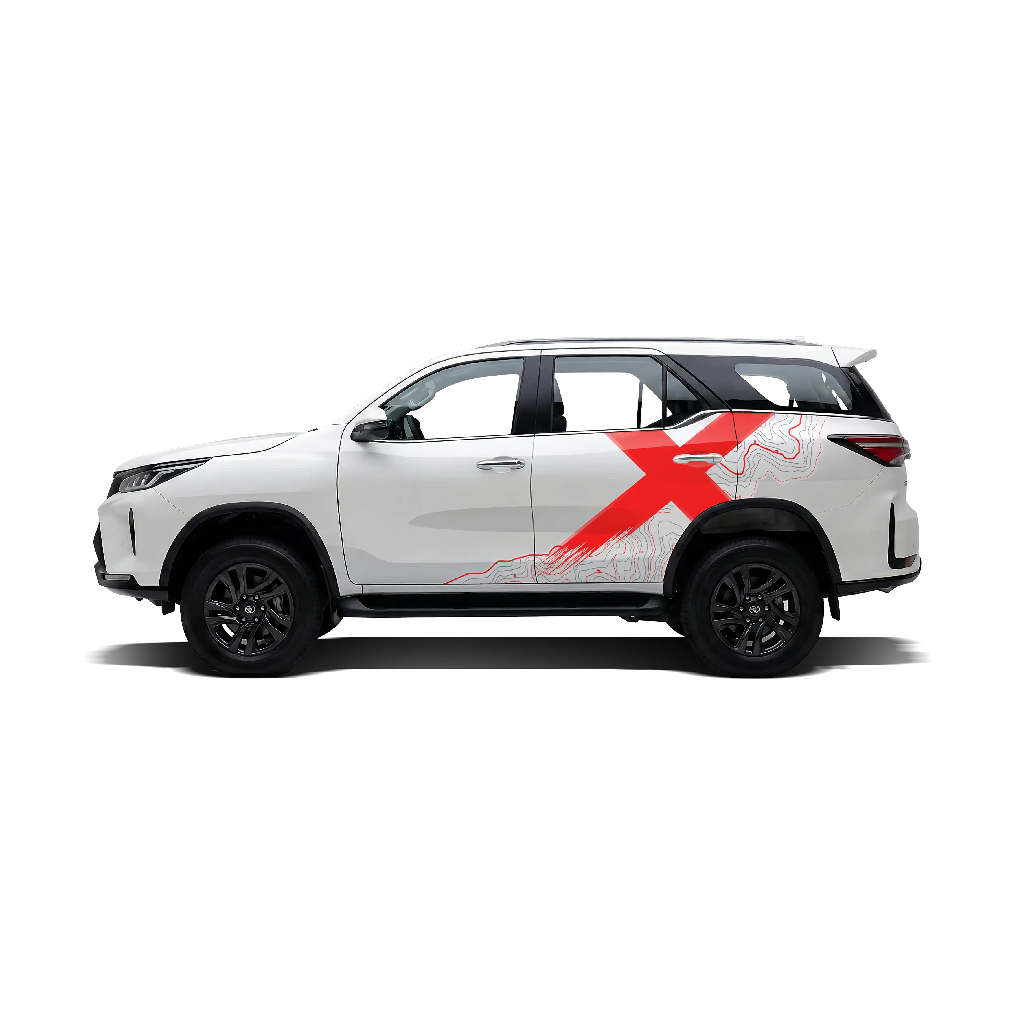 VentureX Edition Graphics for Toyota Fortuner | IDE Graphics