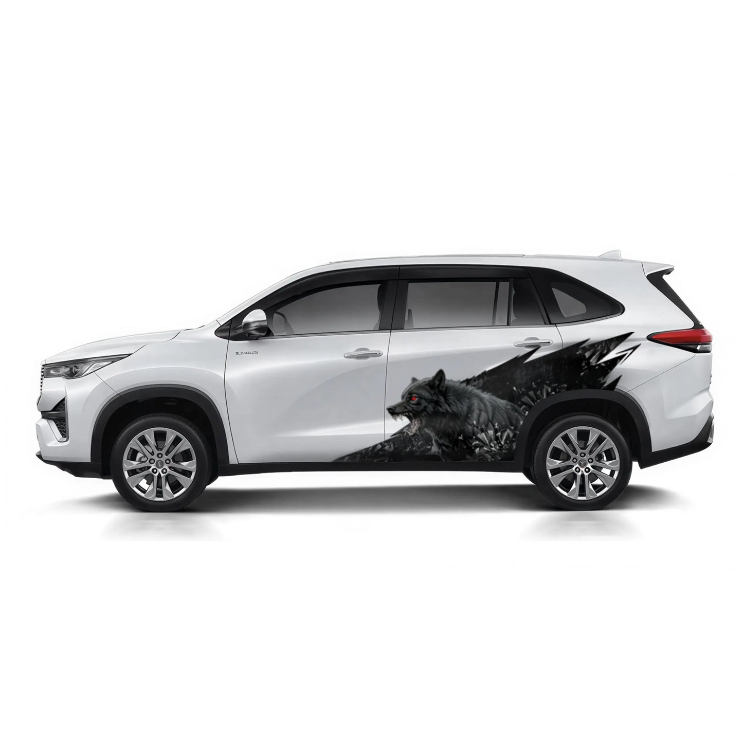 Wolf Edition Graphics for Toyota Innova Hycross IDE Partial X Series