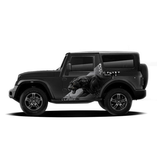 IDE PARTIAL X SERIES - Panther Edition Type 2 for Mahindra Thar (Everest White)