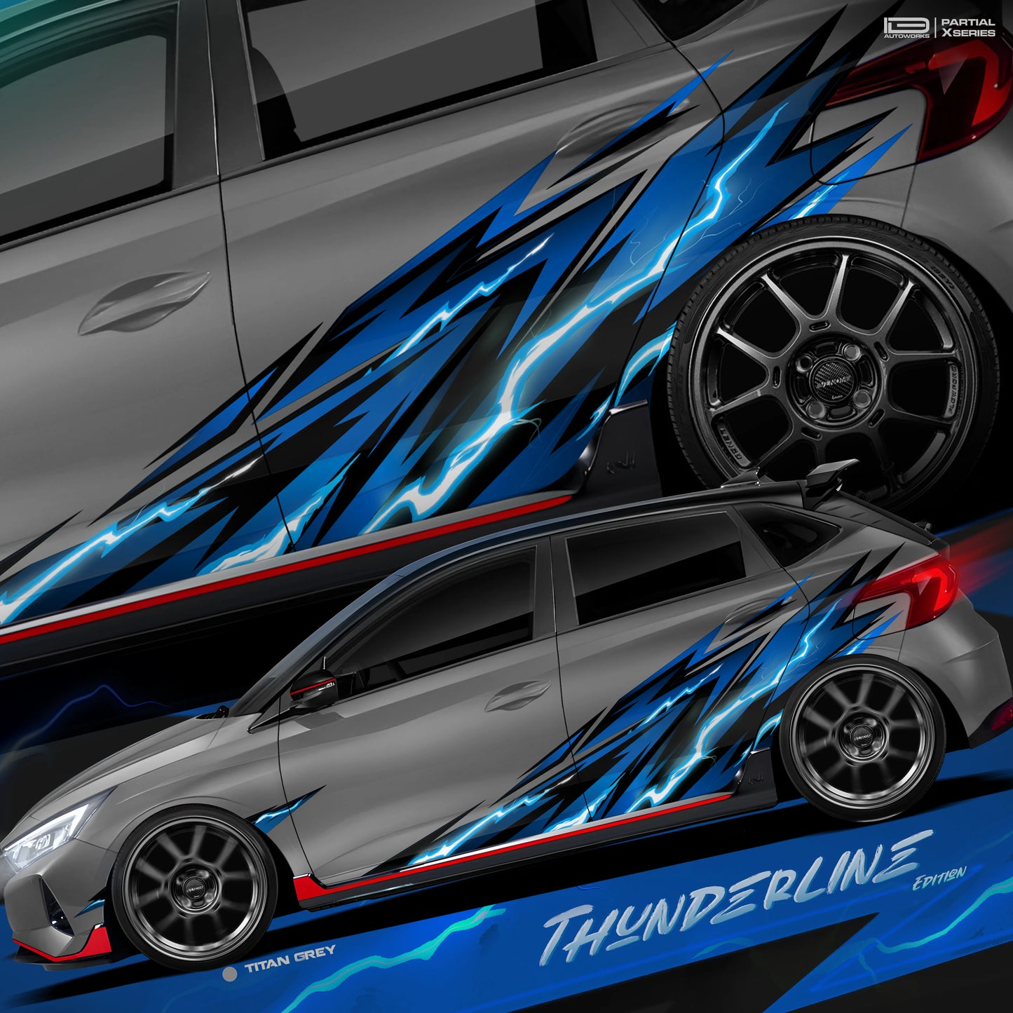 IDE Partial X Series – Thunderline Edition | Hyundai i20