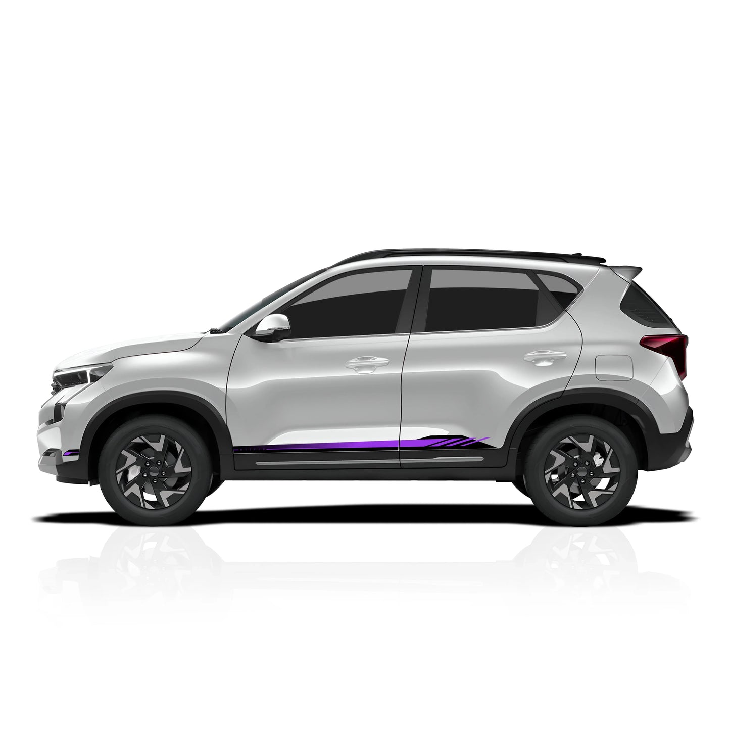 Magnum Edition Graphics for Kia Sonet white