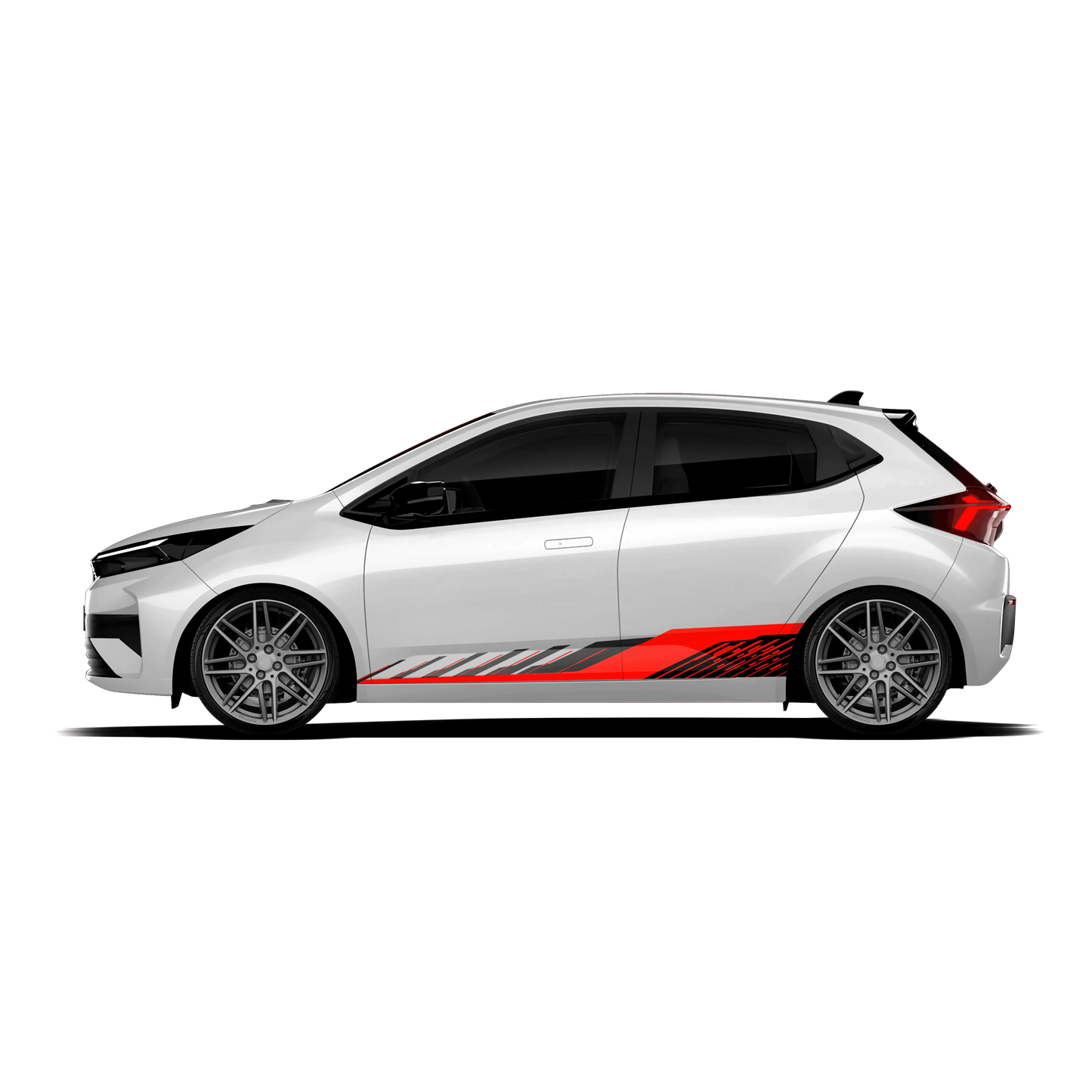 Aero Edition Graphics for Tata Altroz white