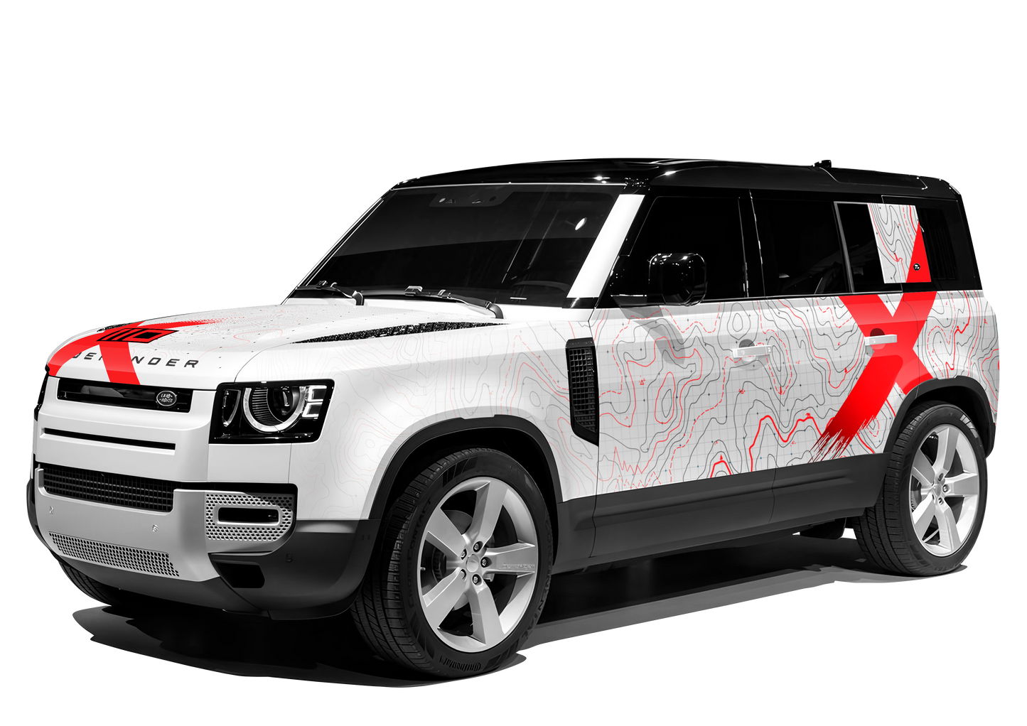 VentureX Edition Graphics for Land Rover Defender 110 IDE Graphics Series