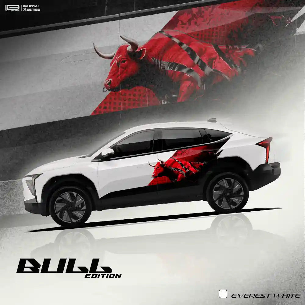Bull Edition Graphics for Mahindra XEV 9E IDE Partial X Series