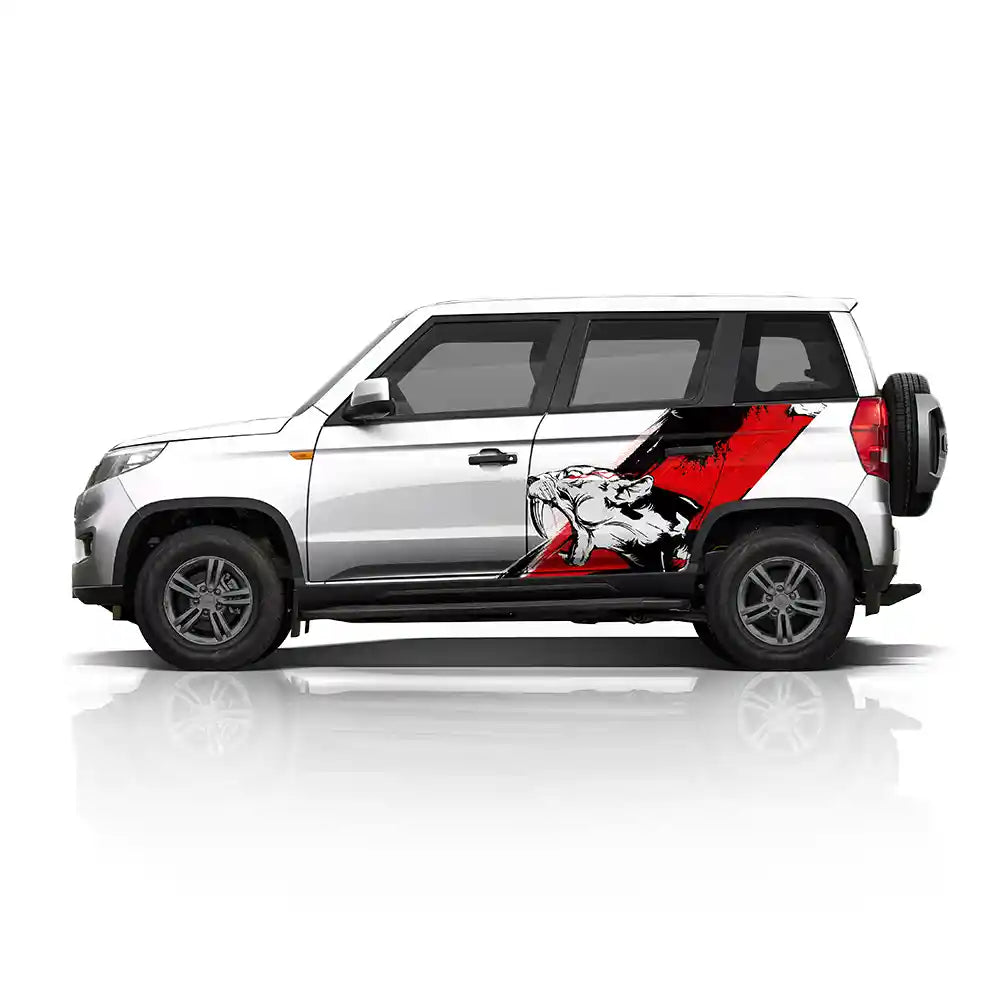 Tiger Edition Graphics for Mahindra Bolero Neo IDE Graphics Series