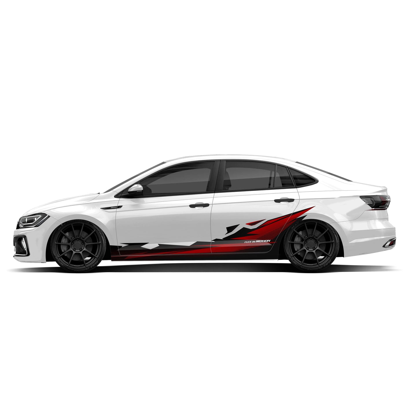 Flex in Motion Edition Graphics for VW Virtus white
