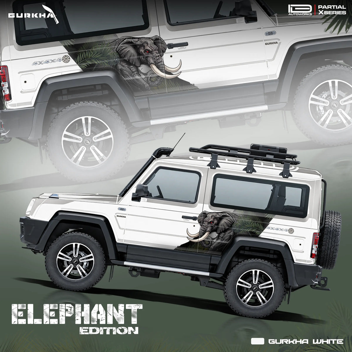 IDE Partial X Series – Elephant Edition Force Gurkha Poster