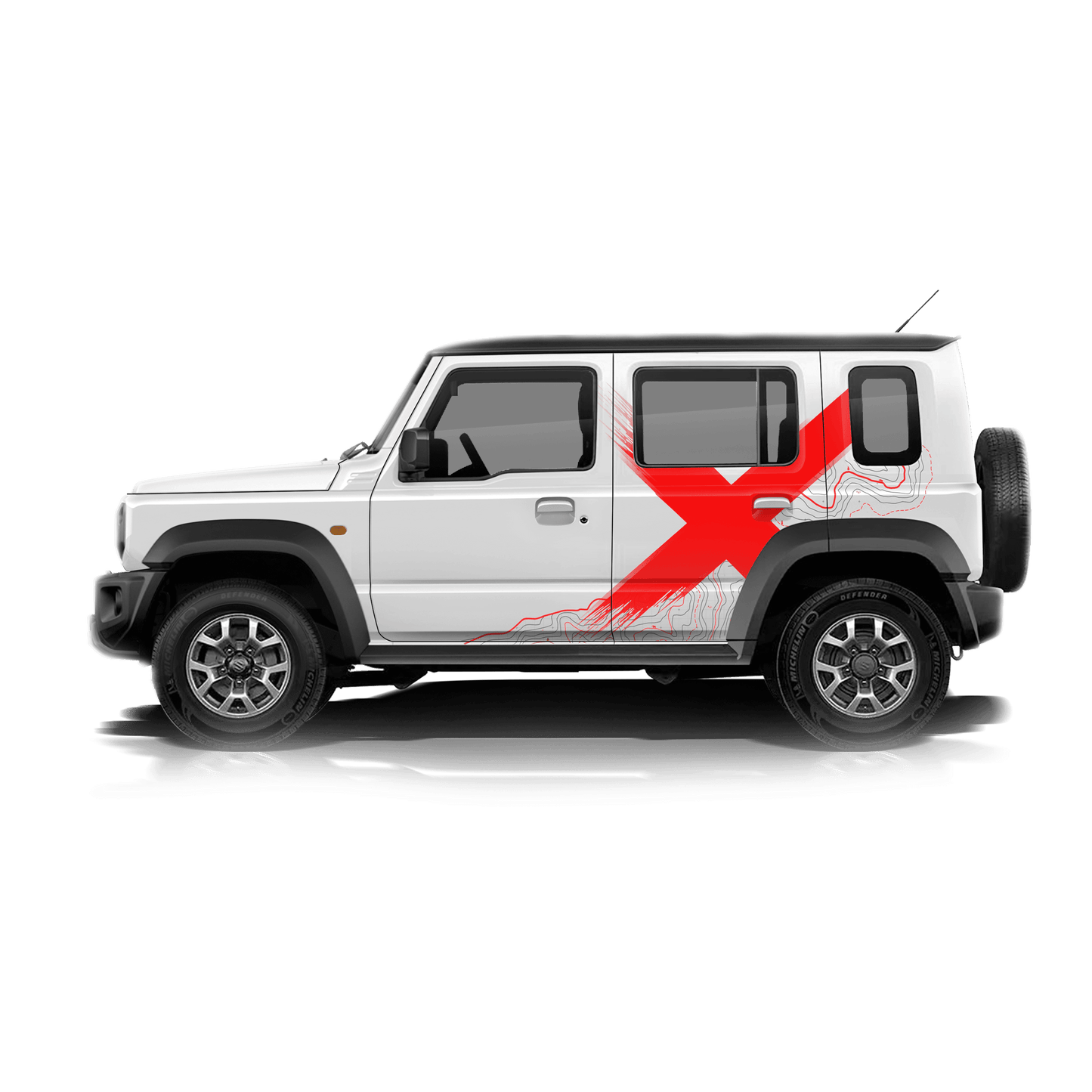 VentureX Edition Graphics for Maruti Jimny