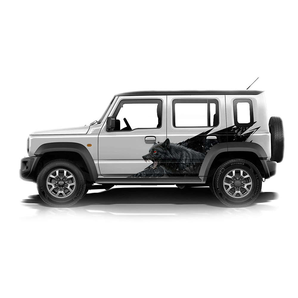 Wolf Edition Graphics for Maruti Suzuki Jimny IDE Partial X Series