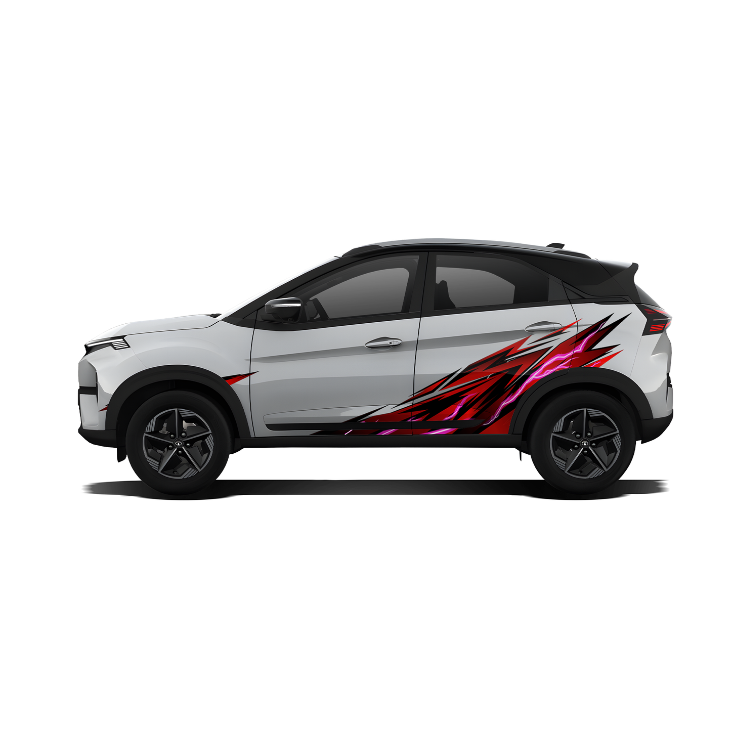 Thunderline Edition Car Graphics for Tata Nexon IDE Partial X Series
