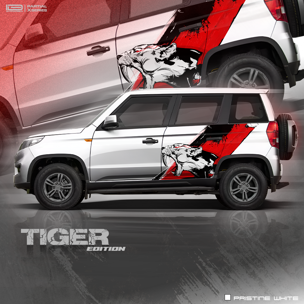 Tiger Edition Graphics for Mahindra Bolero Neo IDE Graphics Series