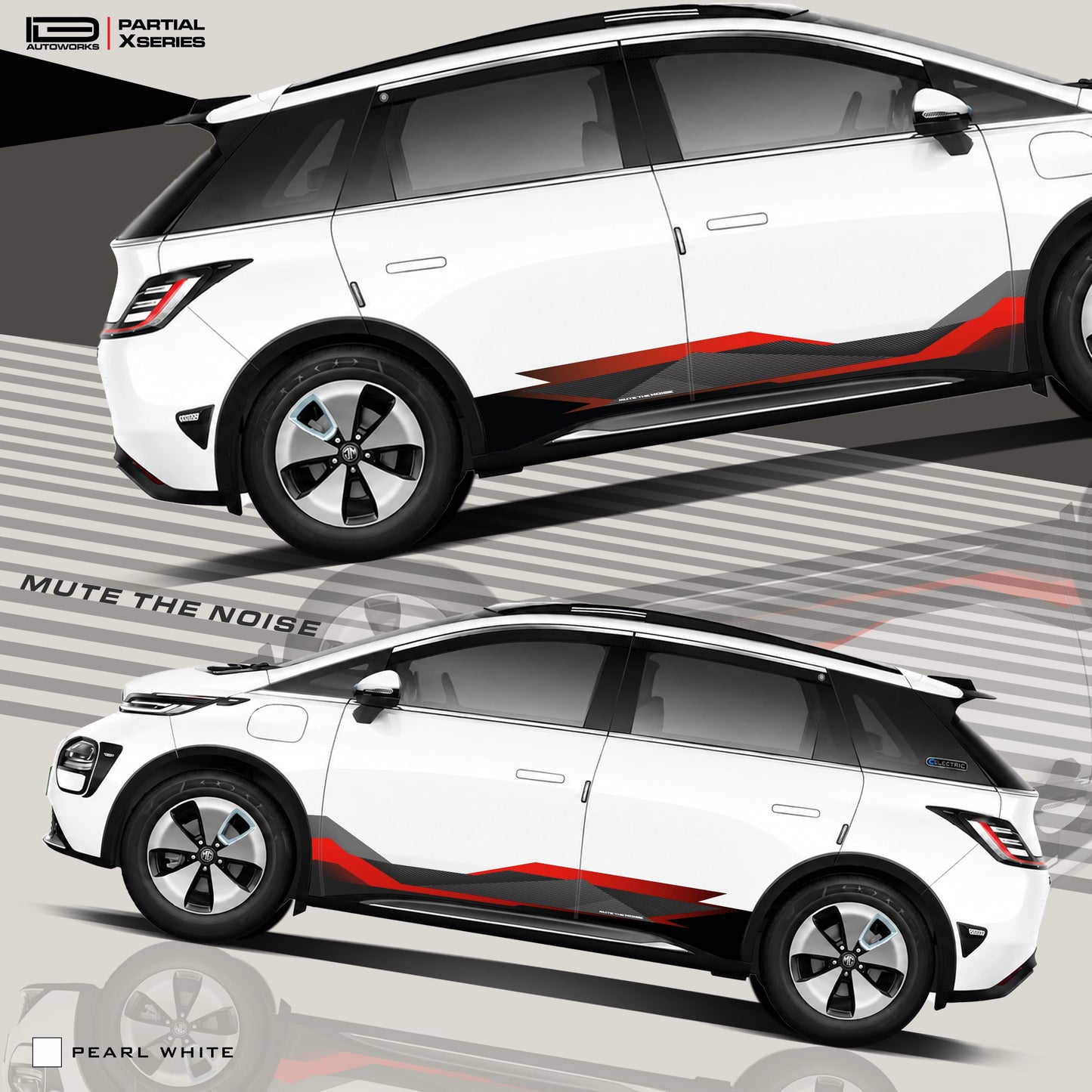 Mute The Noise Edition Graphics for MG Windsor IDE Graphics Series
