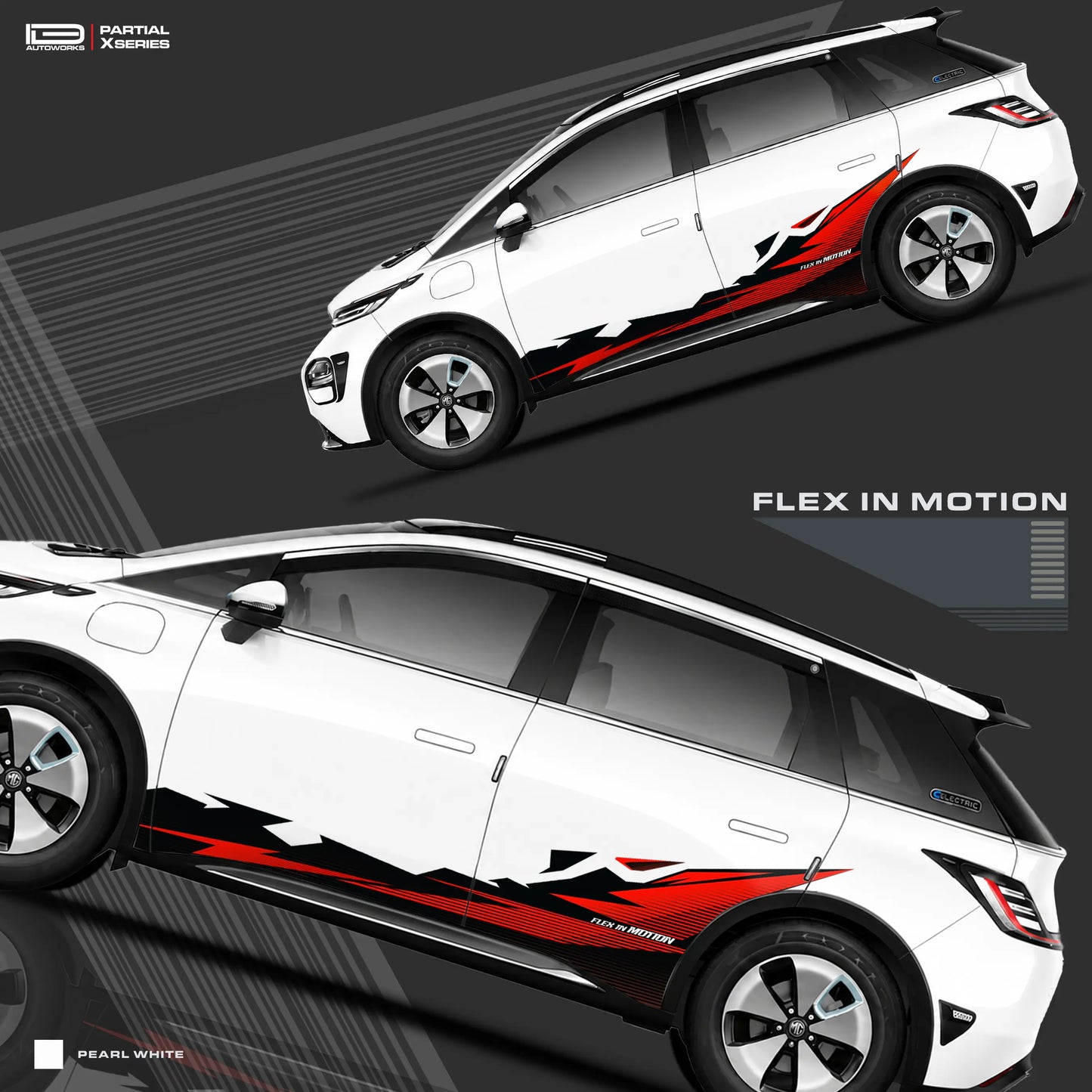 Flex in Motion Edition Graphics for MG Windsor IDE Graphics Series