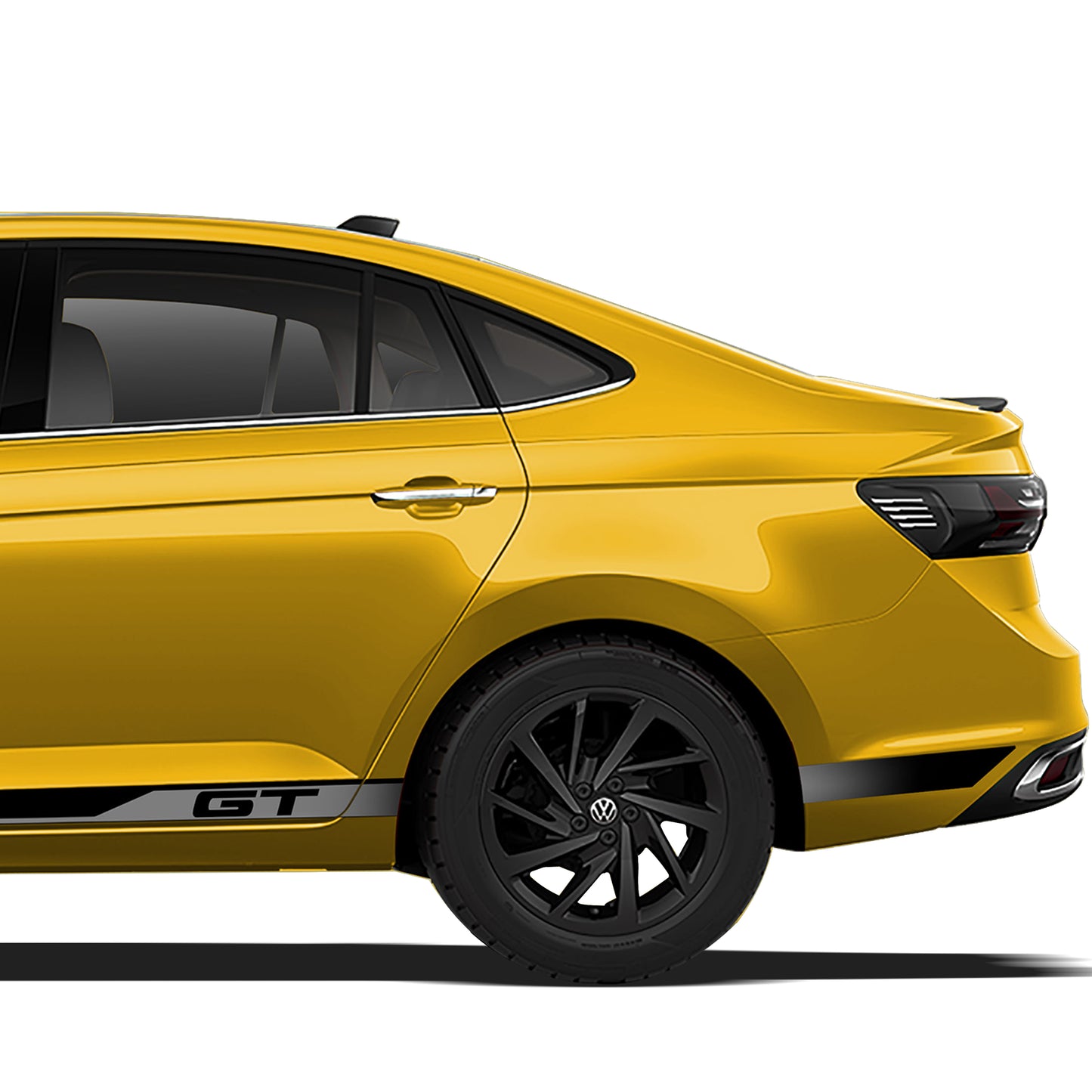 IDE Graphics Series - GT Edition for Volkswagen Virtus (Curcuma Yellow)