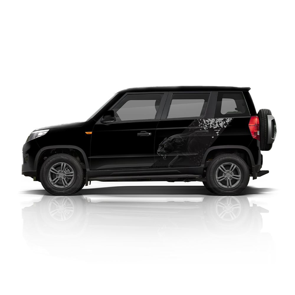 Panther Edition Graphics for Mahindra Bolero Neo IDE Graphics Series