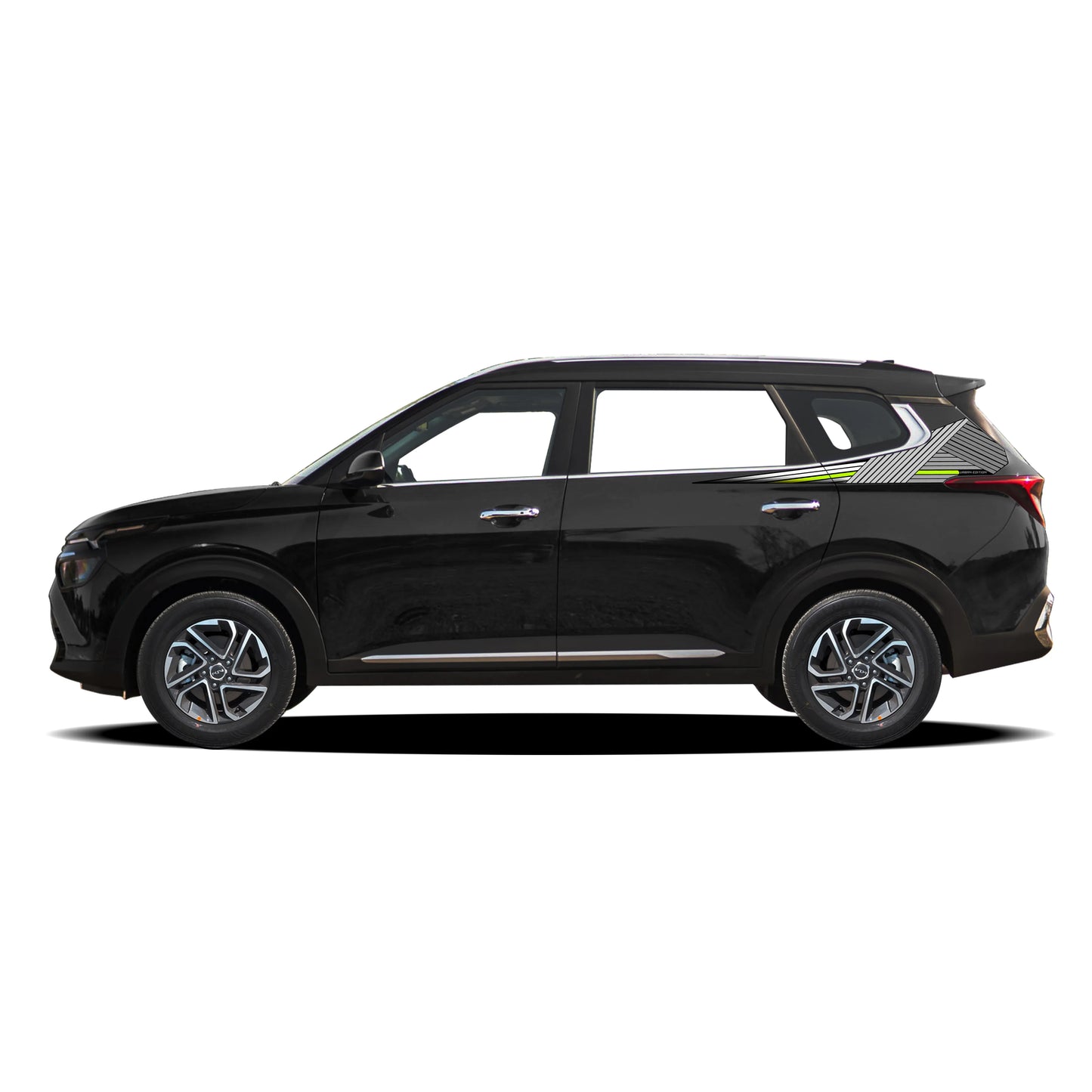 Urban Edition Car Graphics Kit for Kia Carens black