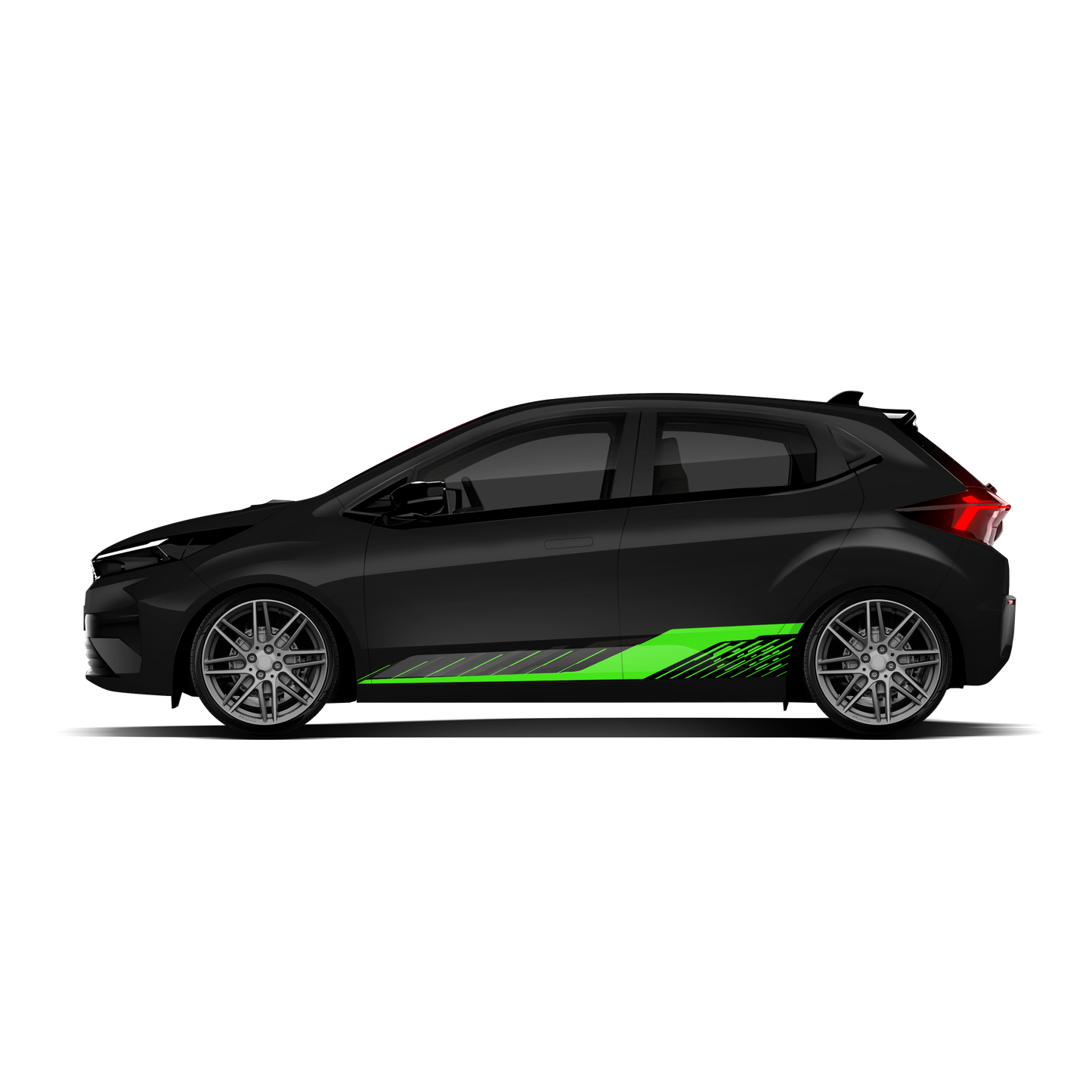 Aero Edition Graphics for Tata Altroz black