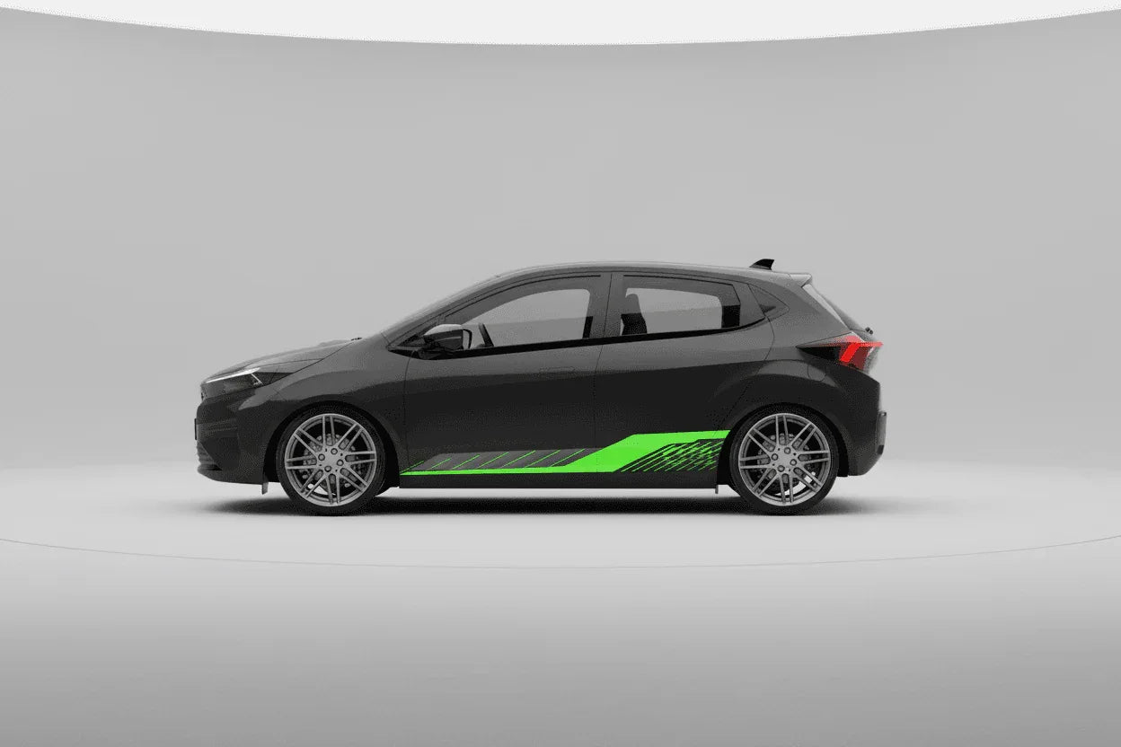 Aero Edition Graphics for Tata Altroz black
