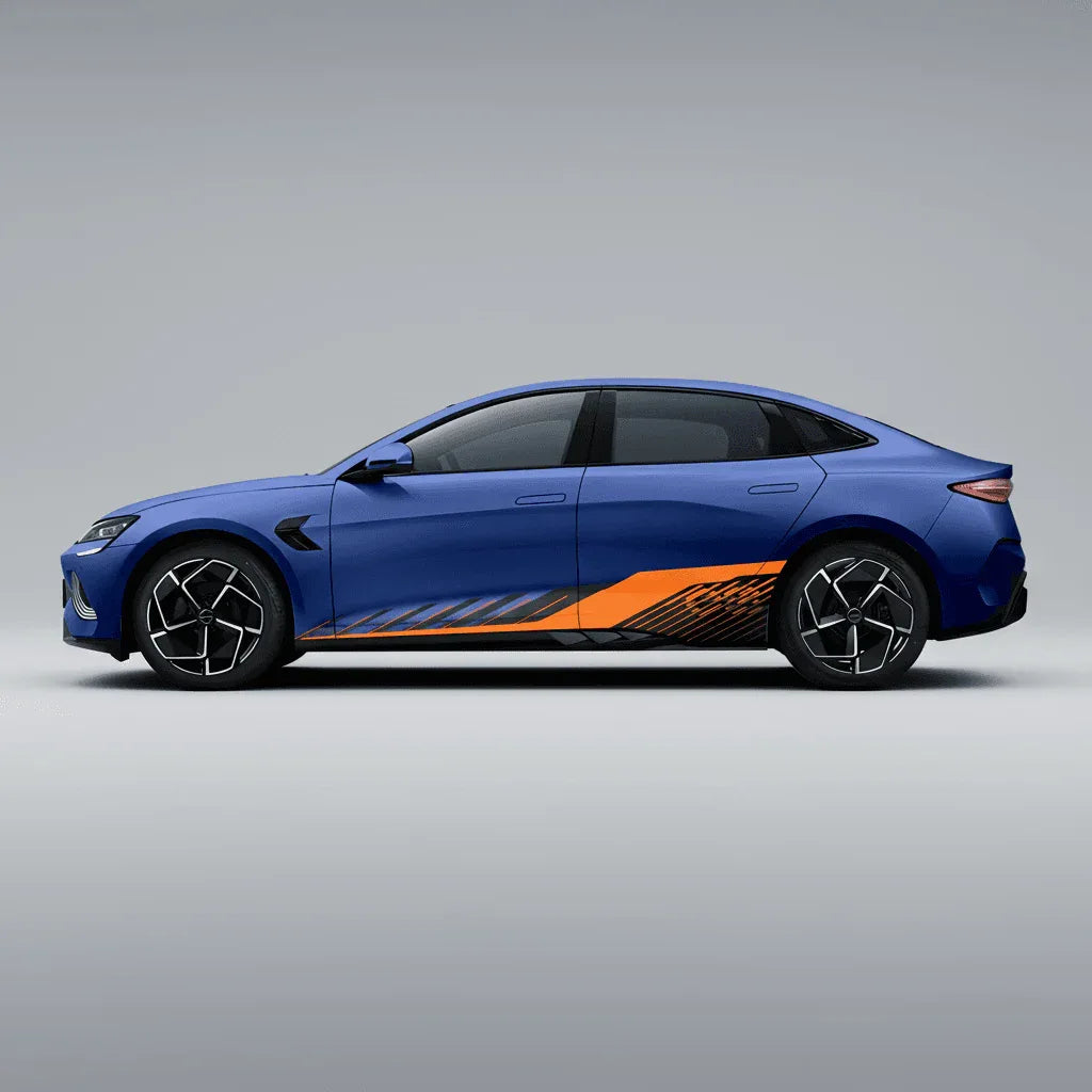 Aero Edition Graphics for BYD Seal blue