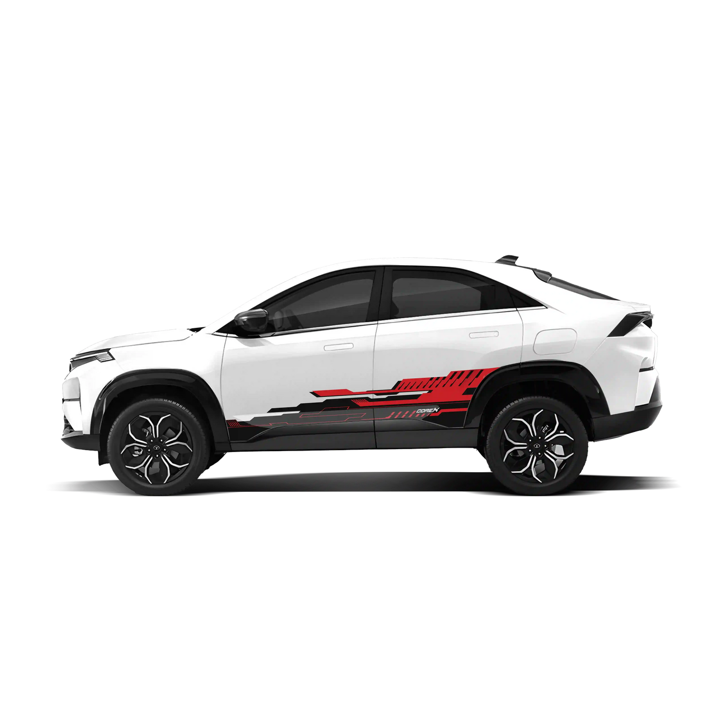 CoreX Edition Graphics for Tata Curvv black