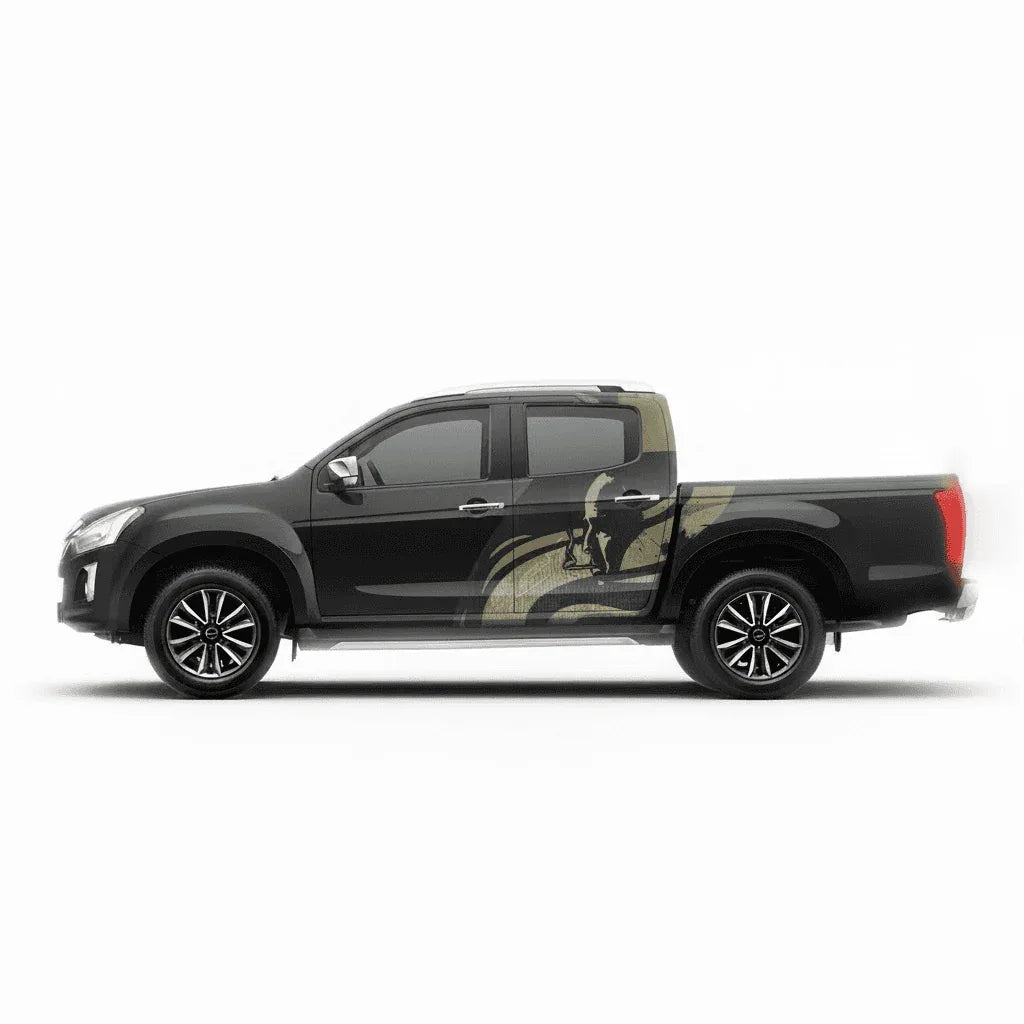 Godfather Edition Graphics for Isuzu V Cross black