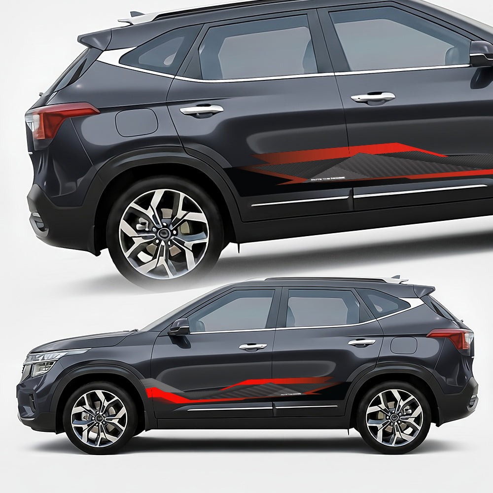 Mute The Noise Edition Graphics for Kia Seltos grey
