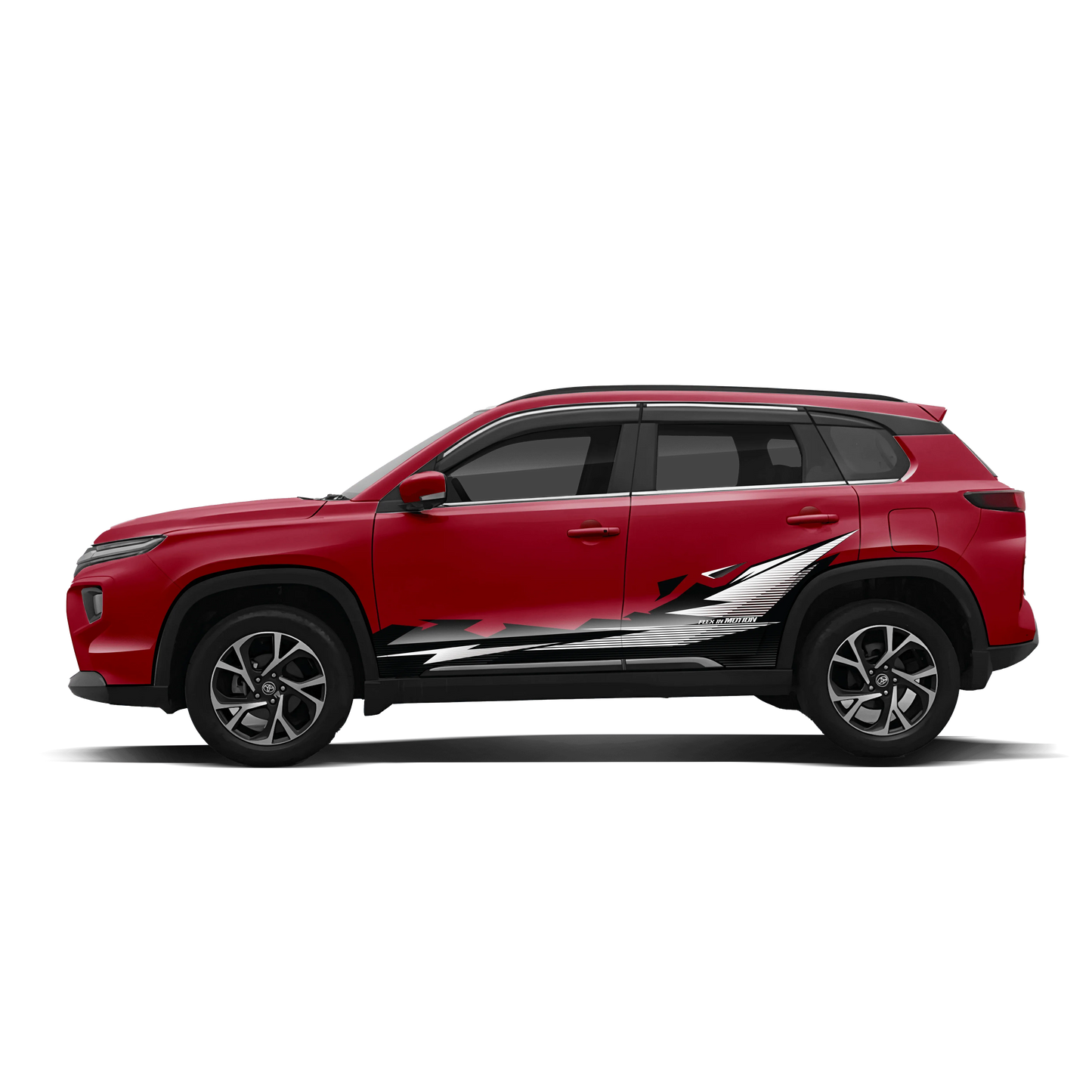 Flex in Motion Edition Graphics for Toyota Hyryde red