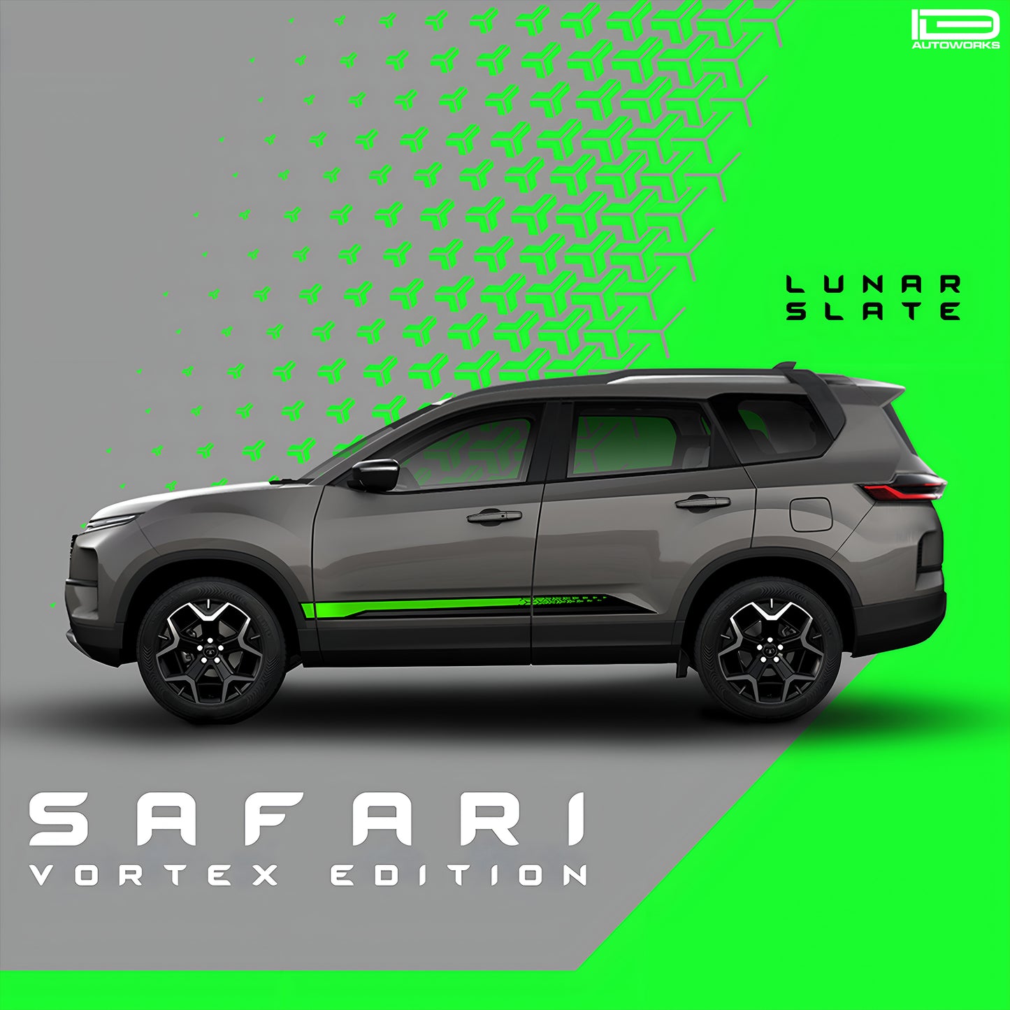 IDE GRAPHICS SERIES - Vortex Edition for Tata Safari /2021-Present
