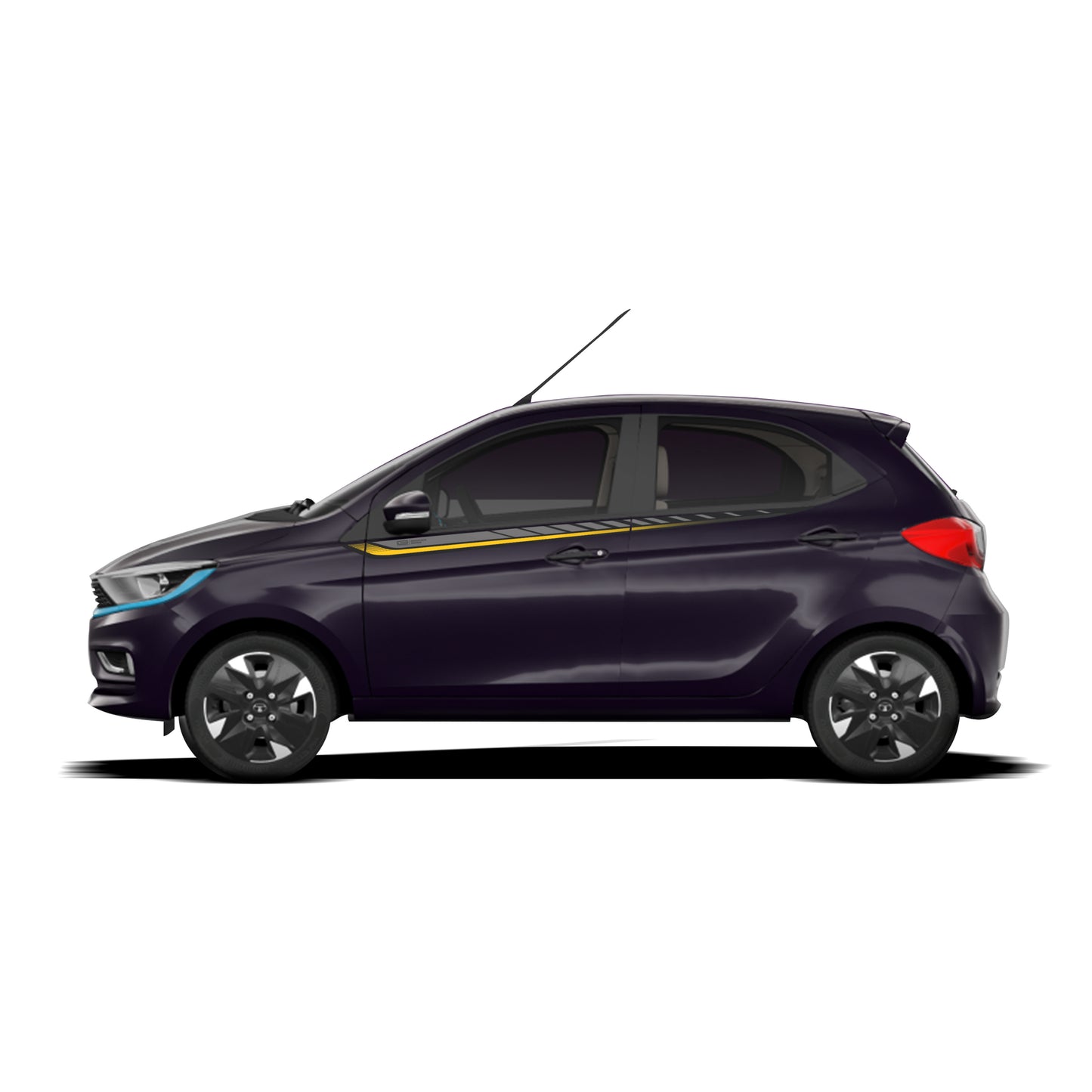 IDE GRAPHICS SERIES - Offbeat Edition for Tata Tiago (Midnight Plum)