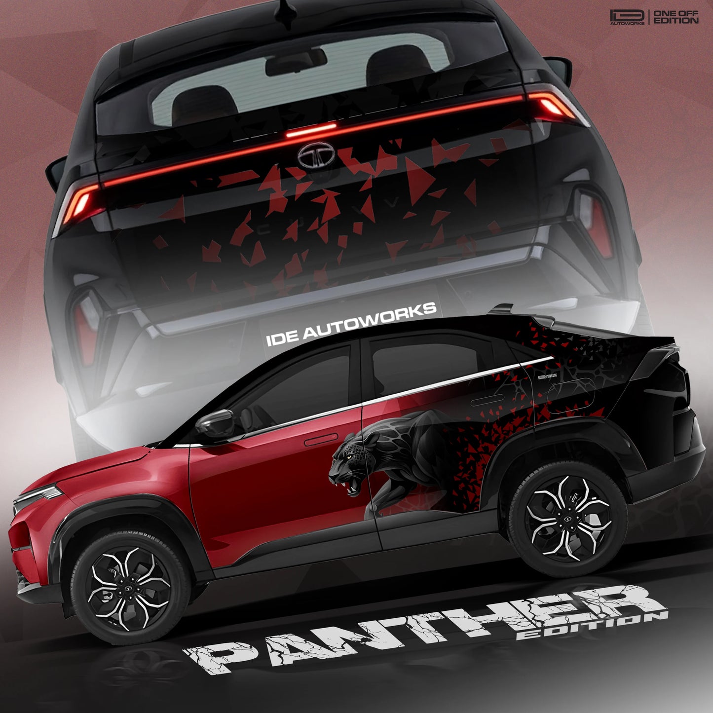 IDE-PartialX-Series – Panther Edition | Tata Curvv