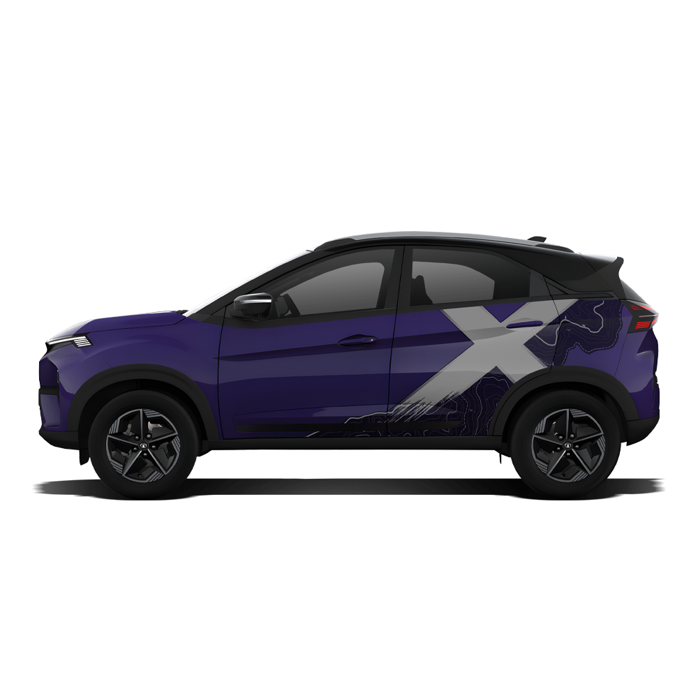 VentureX Edition Graphics for Tata Nexon IDE PartialX Series