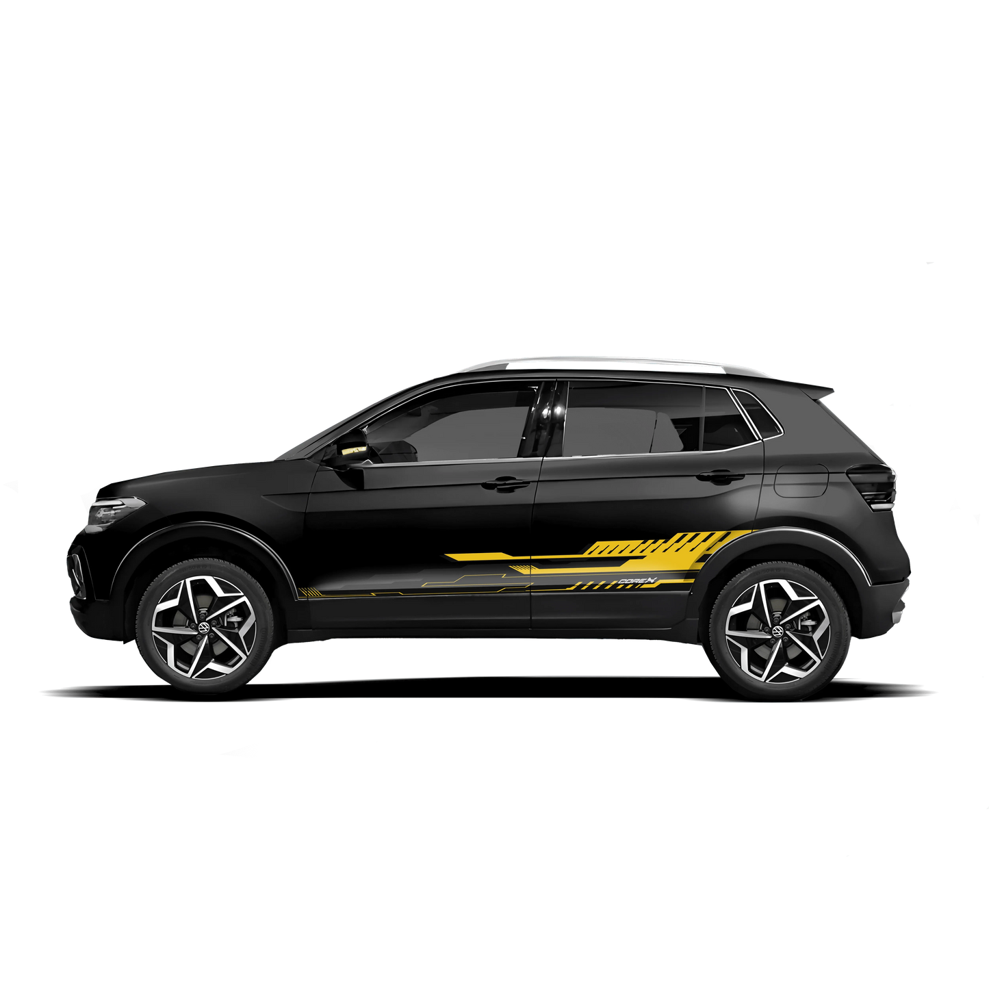 CoreX Edition Graphics for VW Taigun black